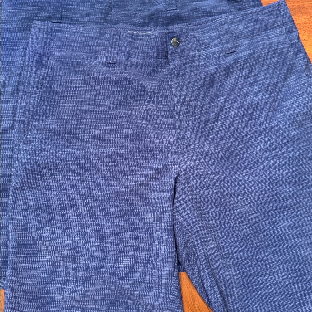 Callaway blue shorts in athletic fabric